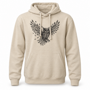 Branching Owl Triblend Hoodie