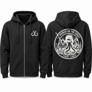Hooked on the Coast Heavyweight Full-Zip Hoodie
