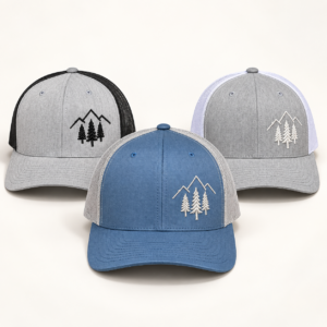 Mountain Puff Trucker Hat