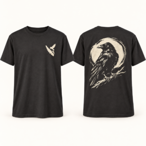 Glow-in-the-Dark Raven T-Shirt