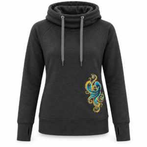Tidal Curl Octopus Scuba Hoodie